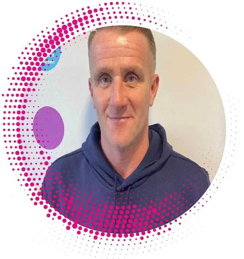 Our Team 103 Rob Nicol, Aberdeen Handyman Ambassador at Scottish childhood cancer charity Team Jak.