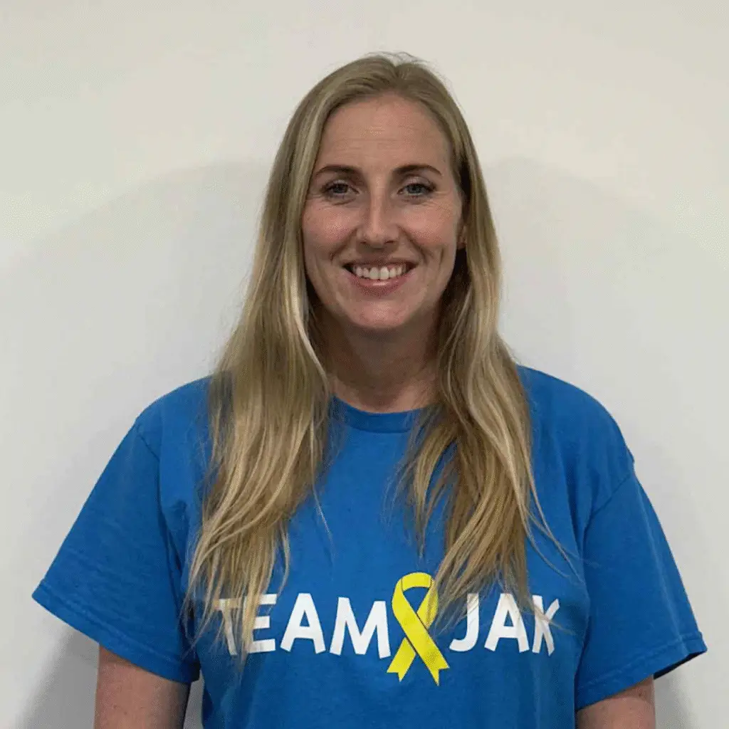 Tiffeny Rothwell, Aberdeen Family Support Co-ordinator at Scottish childhood cancer charity Team Jak.