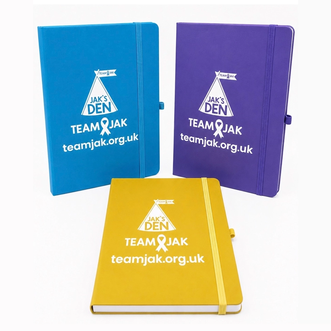 A5 Team Jak Yellow-Gold Notebook